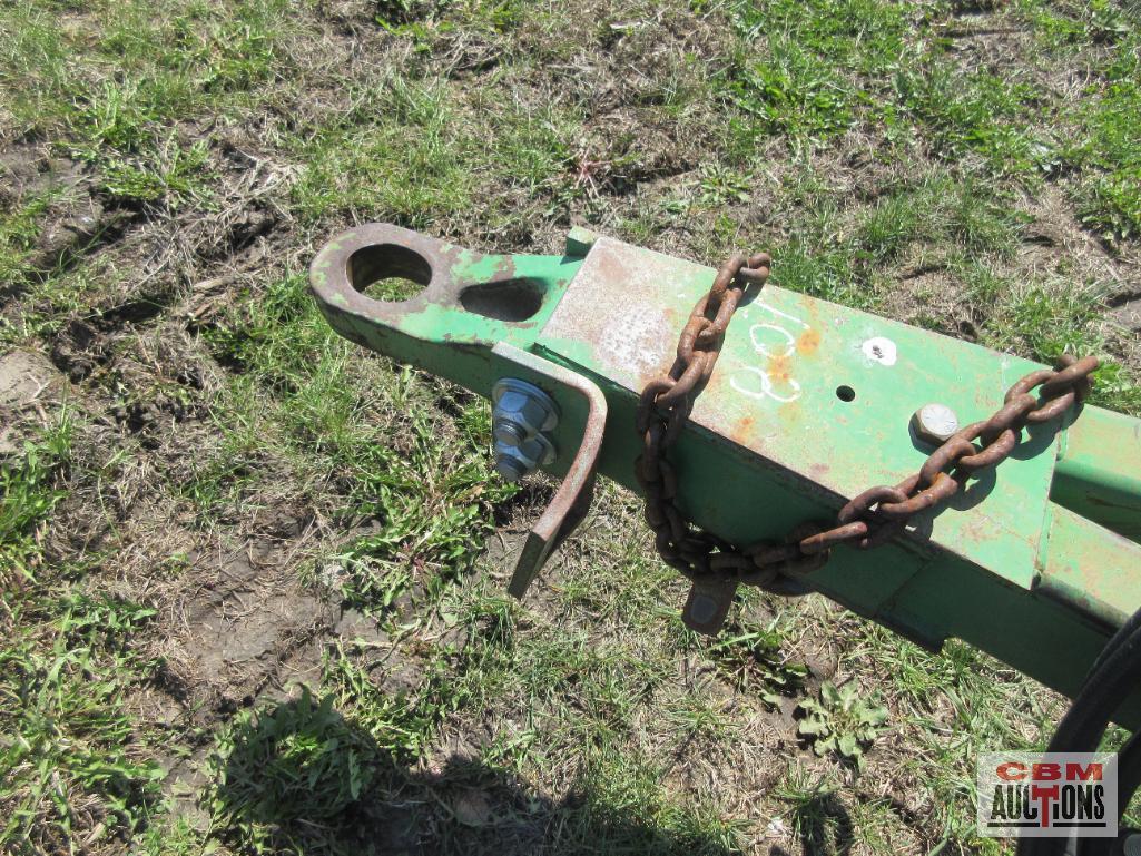 John Deere 630 Disk, 30 Foot, 3 Section Hydraulic Fold, 9" Spacing, 13"-14" Blades, Scrappers, Dual
