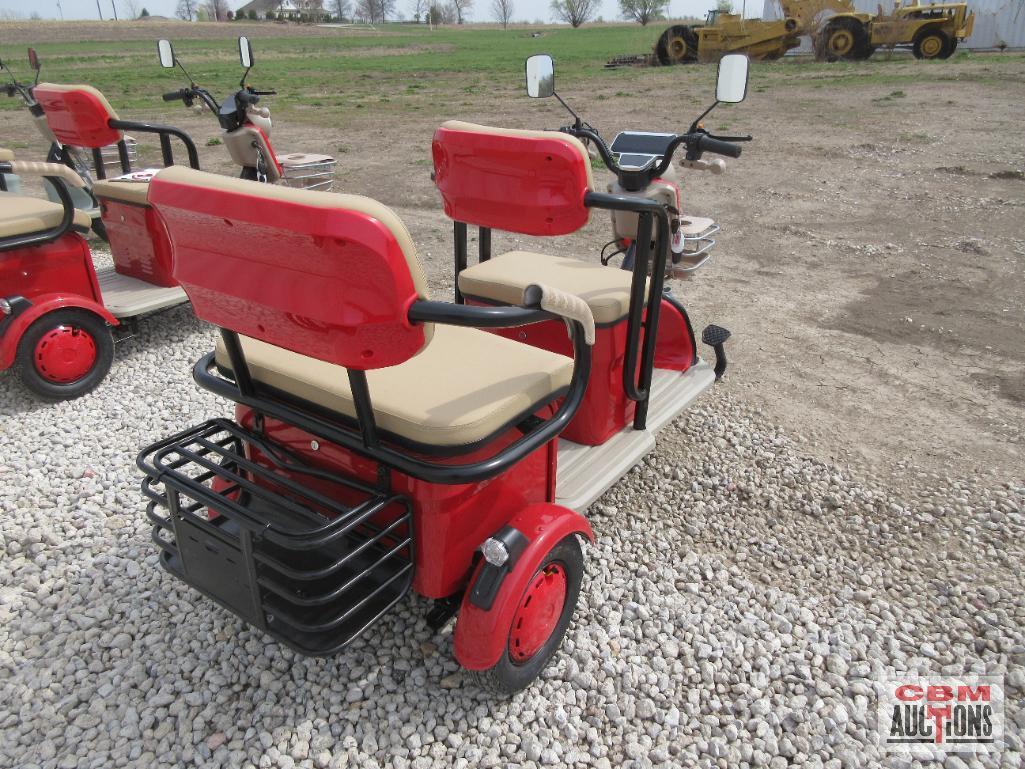 IRGC 40 Mini Golf Cart/Tricycle, Led Smart Screen, 3 Speeds, 60 Volt, 20A Long Life Battery S#1627