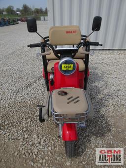 IRGC 40 Mini Golf Cart/Tricycle, Led Smart Screen, 3 Speeds, 60 Volt, 20A Long Life Battery S#1627