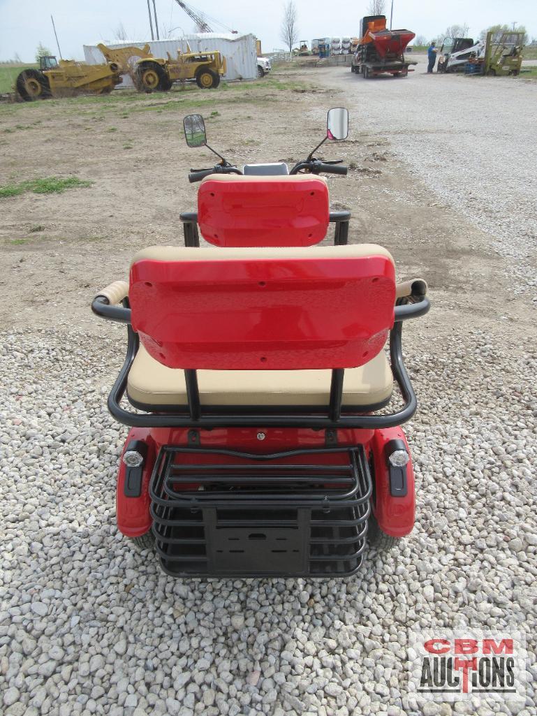 IRGC 40 Mini Golf Cart/Tricycle, Led Smart Screen, 3 Speeds, 60 Volt, 20A Long Life Battery S#1627