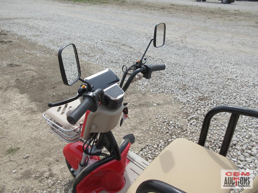 IRGC 40 Mini Golf Cart/Tricycle, Led Smart Screen, 3 Speeds, 60 Volt, 20A Long Life Battery S#1627