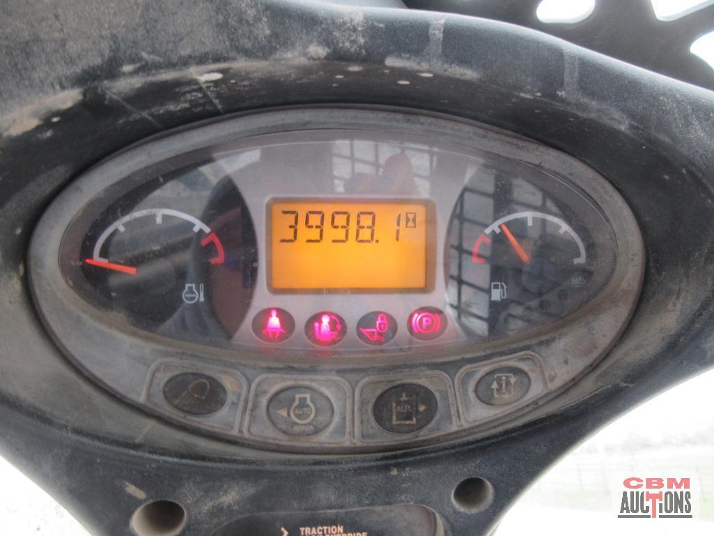 2015 Bobcat S650 Skid Steer Loader, Cab, Heat, Air, ACS Controls, Radio, Air Ride Seat, Power
