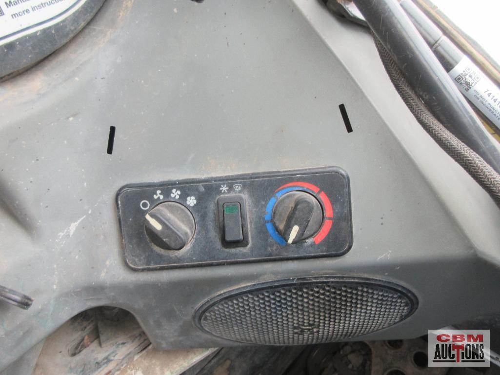 2015 Bobcat S650 Skid Steer Loader, Cab, Heat, Air, ACS Controls, Radio, Air Ride Seat, Power