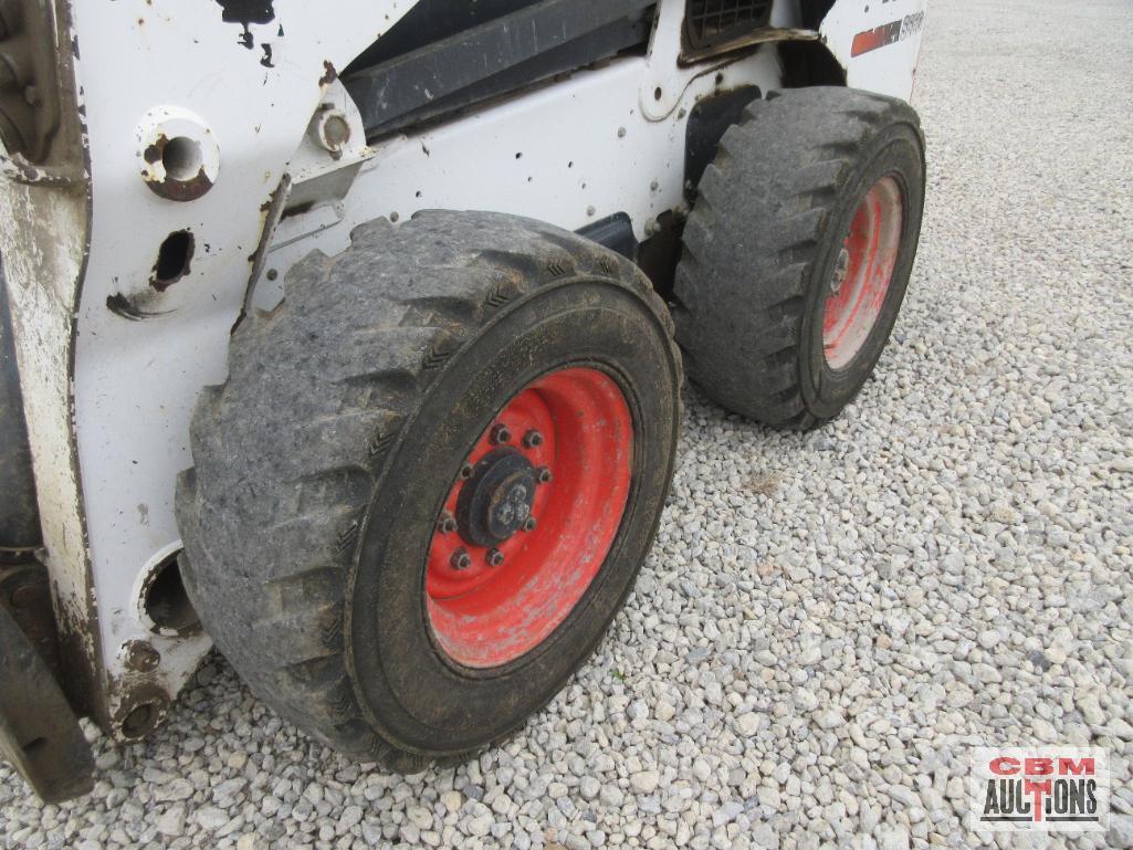 2015 Bobcat S650 Skid Steer Loader, Cab, Heat, Air, ACS Controls, Radio, Air Ride Seat, Power