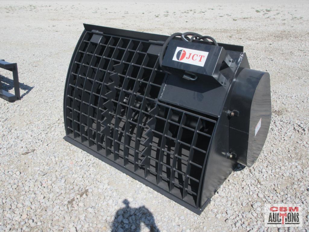 JCT 48" Hydraulic Mix & Go Concrete Mortar Mixer With Hoses And Couplers *3