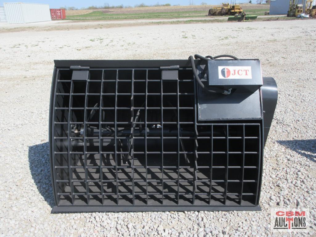 JCT 48" Hydraulic Mix & Go Concrete Mortar Mixer With Hoses And Couplers *3