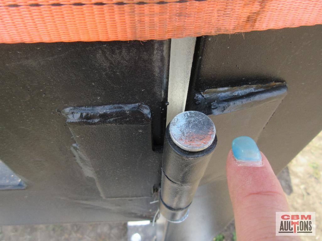 TM18-NCB 20' Heavy Duty Dual Swing Decorative Iron Entry Driveway Gates Mounted On Posts S#0214