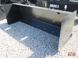 JCT 72" Skid Steer Snow Pusher Box With Adjustable Cutting Edge *3