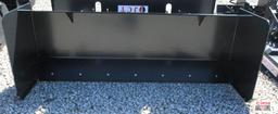 JCT 72" Skid Steer Snow Pusher Box With Adjustable Cutting Edge *3