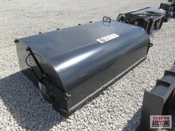 JCT 72" Skid Steer Pickup Box Broom Sweeper, 26" Brushes, Direct Drive Motor With Hoses & Couplers