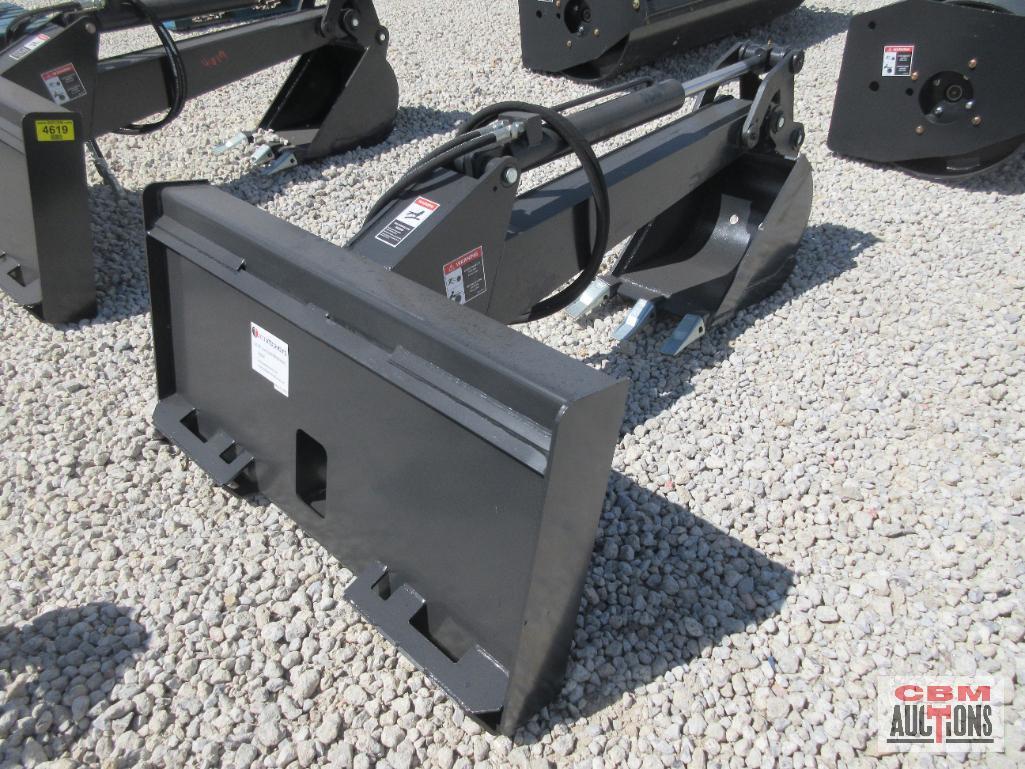 JCT Skid Steer Backhoe Digging Attachment, 14" Bucket, Hoses & Couplers *3