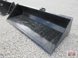 KC 90" Skid Steer Smooth Bucket #602