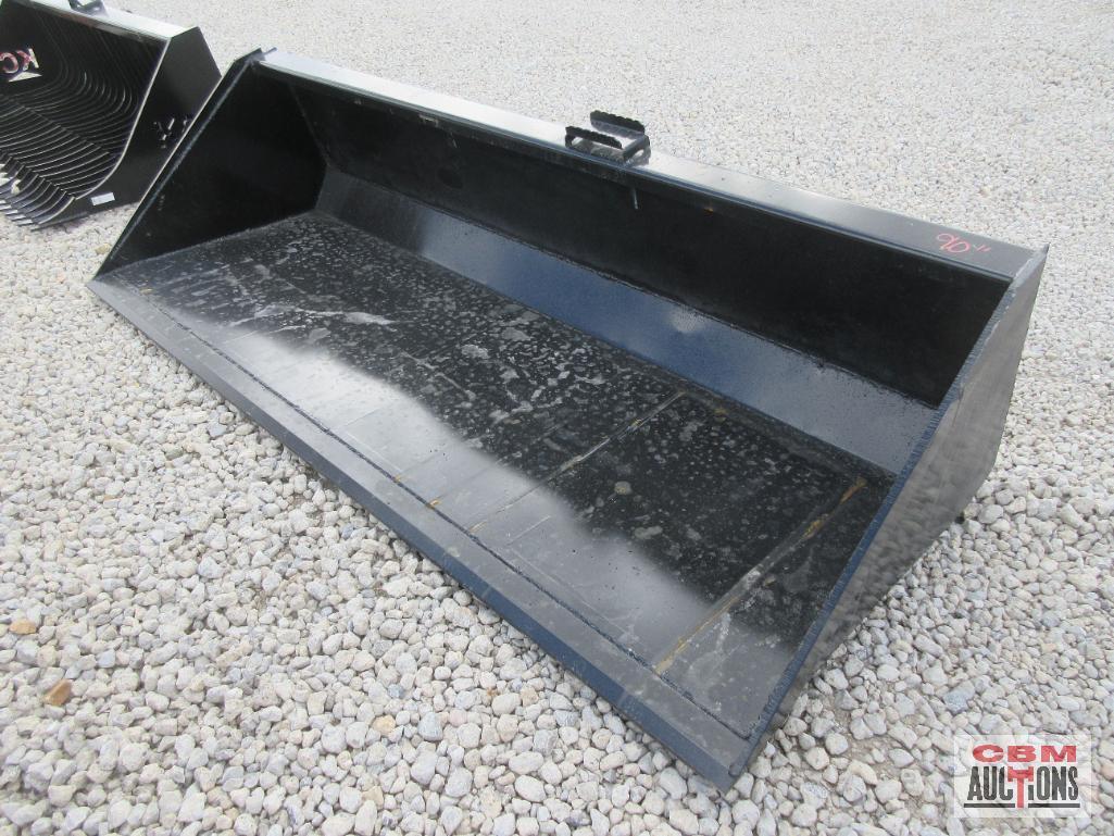 KC 90" Skid Steer Smooth Bucket #602