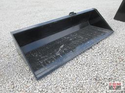 KC 90" Skid Steer Smooth Bucket #602