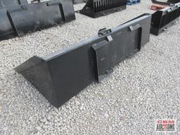 KC 90" Skid Steer Smooth Bucket #602