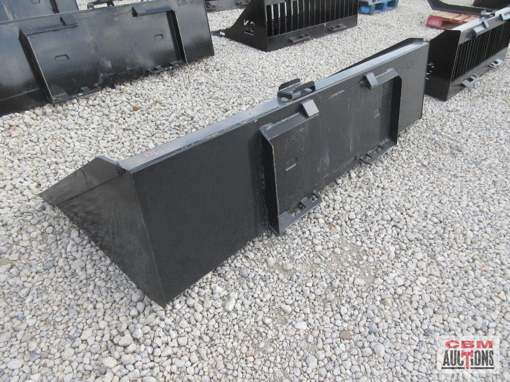 KC 90" Skid Steer Smooth Bucket #602