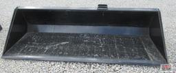 KC 90" Skid Steer Smooth Bucket #602