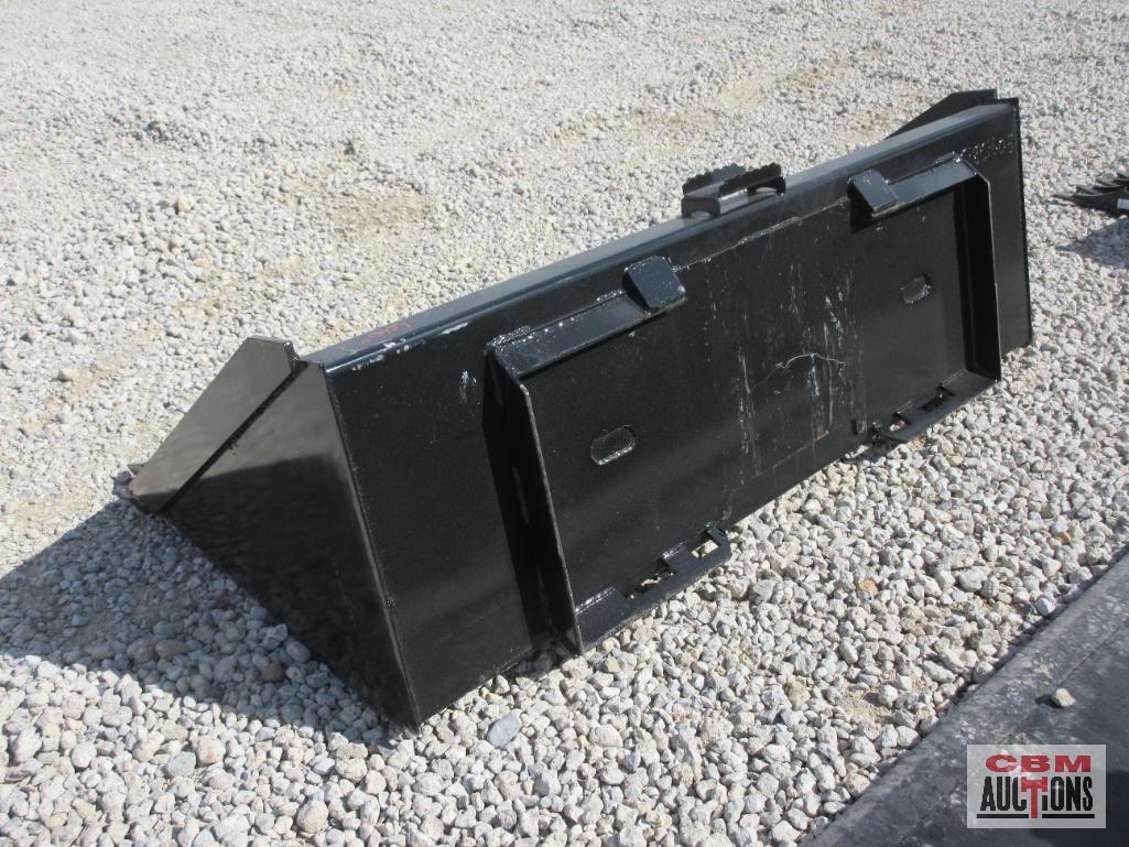 KC 66" Skid Steer Tooth Bucket Weighs #480