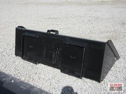 KC 66" Skid Steer Tooth Bucket Weighs #480