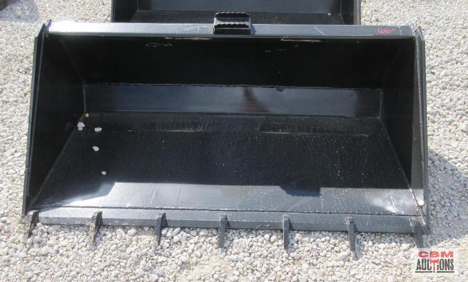 KC 66" Skid Steer Tooth Bucket Weighs #480