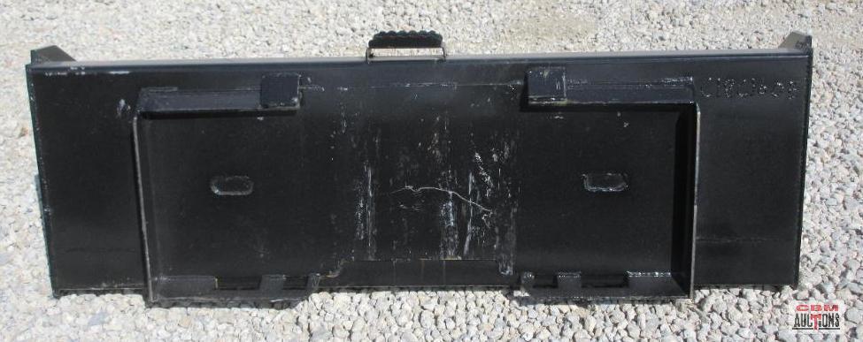 KC 66" Skid Steer Tooth Bucket Weighs #480