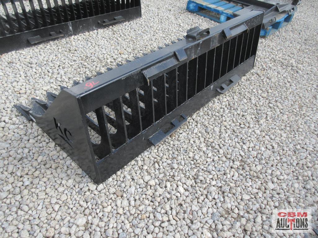 KC 76" Skid Steer Rock Bucket High Side Bucket #505