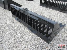 KC 76" Skid Steer Rock Bucket High Side Bucket #505