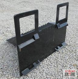 KC 40" Skid Steer Tree Spade Ditch Stump Bucket #241