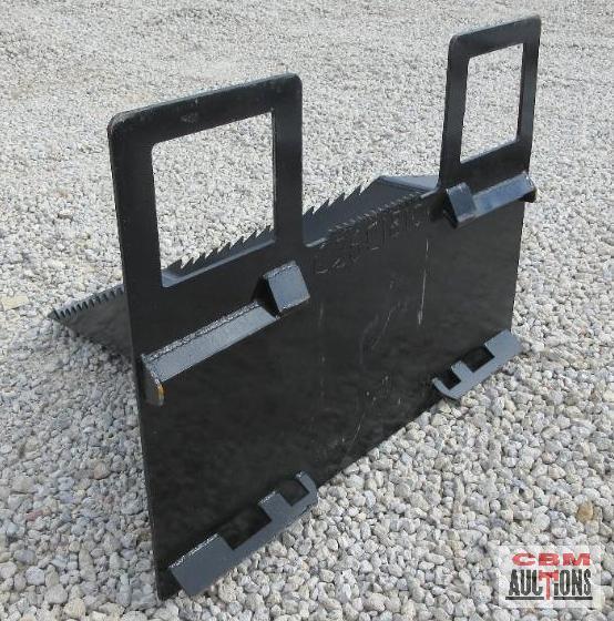 KC 40" Skid Steer Tree Spade Ditch Stump Bucket #241