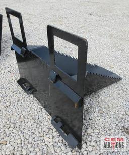 KC 40" Skid Steer Tree Spade Ditch Stump Bucket #241