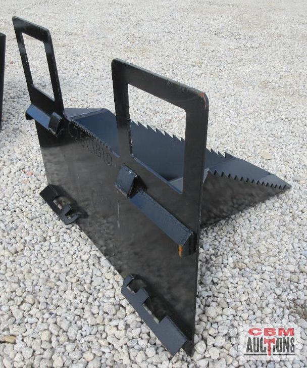 KC 40" Skid Steer Tree Spade Ditch Stump Bucket #241