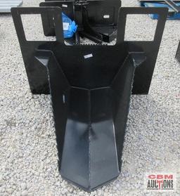 KC 40" Skid Steer Tree Spade Ditch Stump Bucket #241