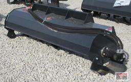 Wolverine TL-12-72W 72" Skid Steer Hydraulic Rotary Tiller With Hoses And Couplers 15-20 GPM S#0413