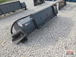 Wolverine TL-12-72W 72" Skid Steer Hydraulic Rotary Tiller With Hoses And Couplers 15-20 GPM S#0413
