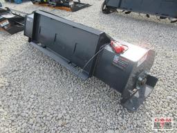 Wolverine TL-12-72W 72" Skid Steer Hydraulic Rotary Tiller With Hoses And Couplers 15-20 GPM S#0413
