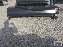 Wolverine TL-12-72W 72" Skid Steer Hydraulic Rotary Tiller With Hoses And Couplers 15-20 GPM S#0413