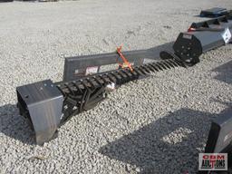 Wolverine SBM-12-72W Skid Steer 72" Hydraulic Sickle Bar Mower With Hoses And Couplers S#0072