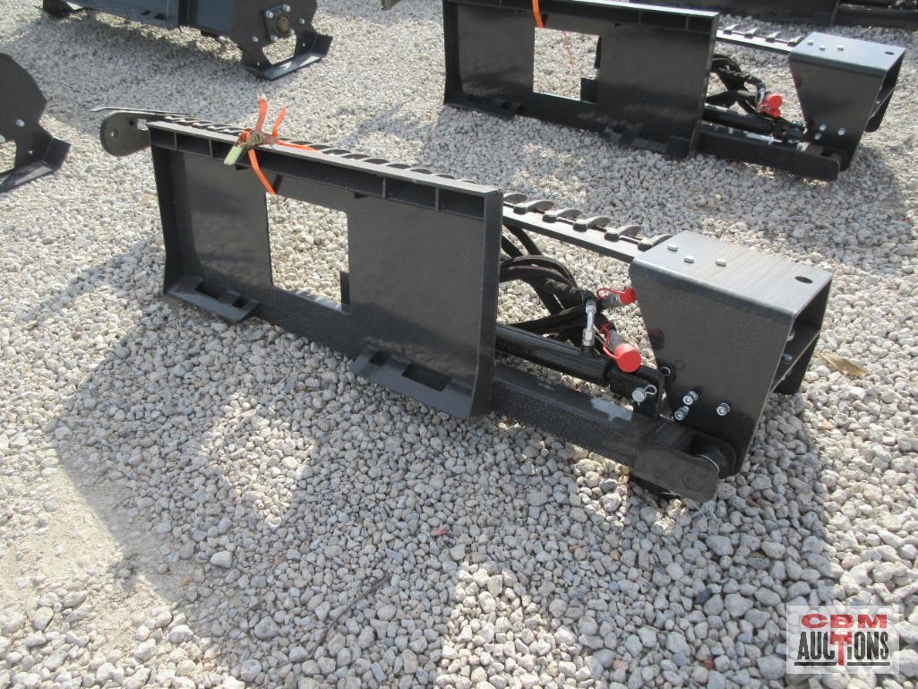 Wolverine SBM-12-72W Skid Steer 72" Hydraulic Sickle Bar Mower With Hoses And Couplers S#0072
