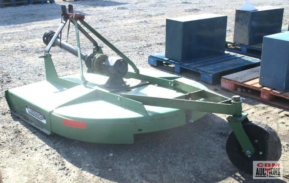 Cimarron RB60 5' Brushhog Mower, 3pt, 540 Pto S# 145 (Never Been Used)