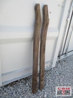 Pair of Wood Replacement Handles *C25