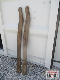 Pair of Wood Replacement Handles *C25