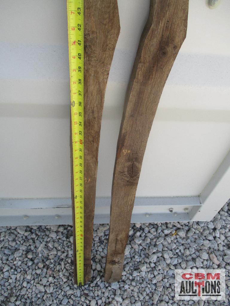 Pair of Wood Replacement Handles *C25