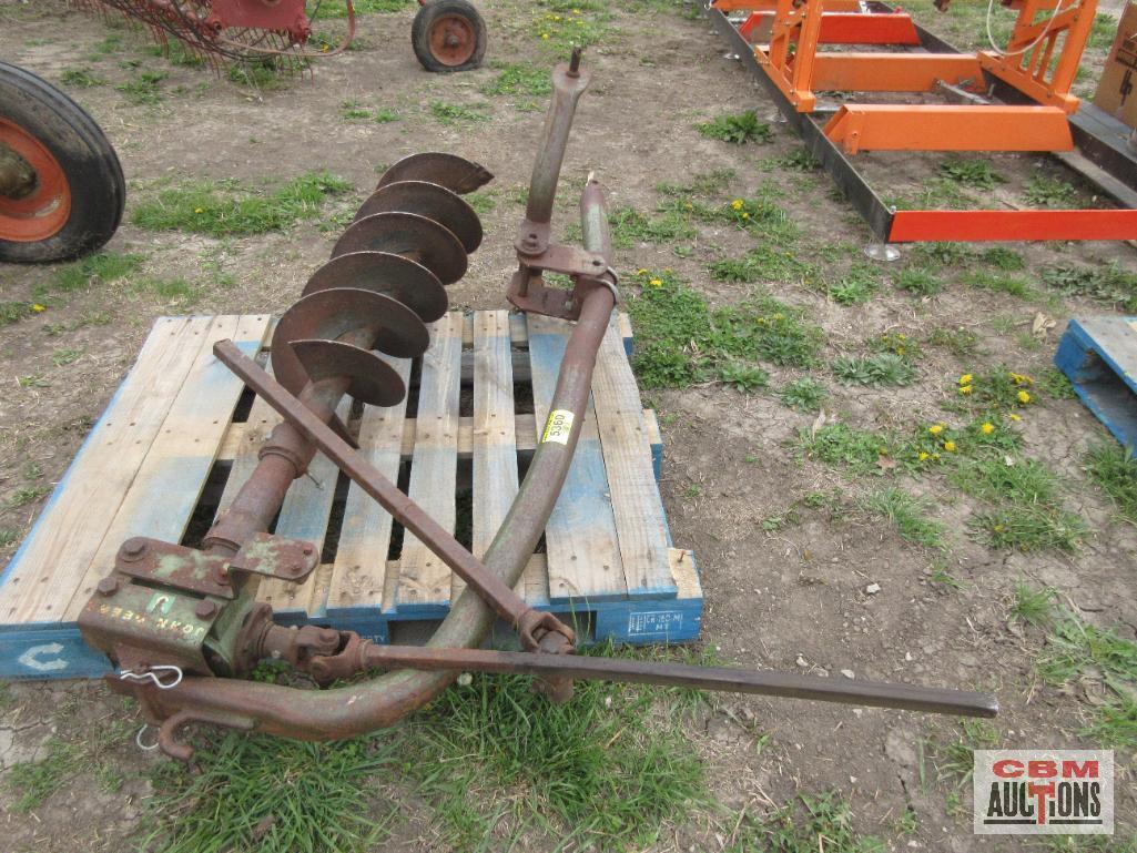 John Deere #3 3Pt 12" Post Hole Digger 540 Pto