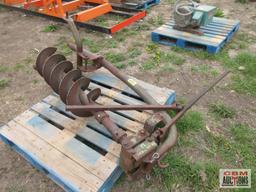 John Deere #3 3Pt 12" Post Hole Digger 540 Pto