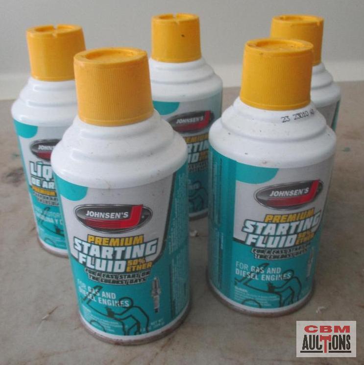 (5) Johnson's Premium Starting Fluid *B6