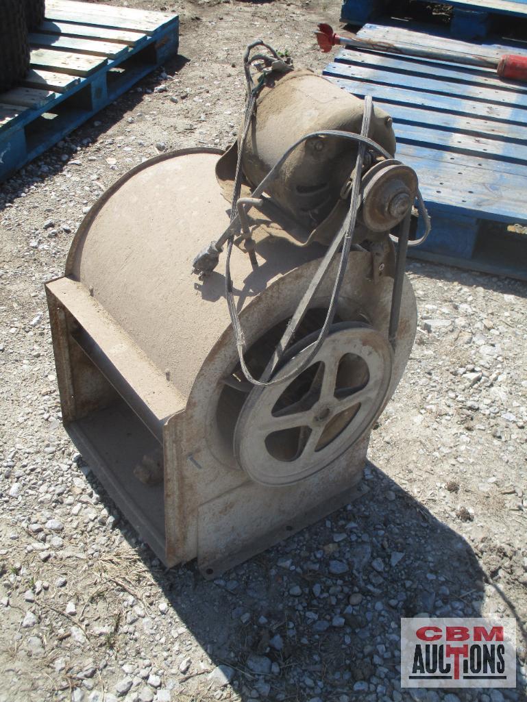 Squirrel Fan w/ Delco Motor