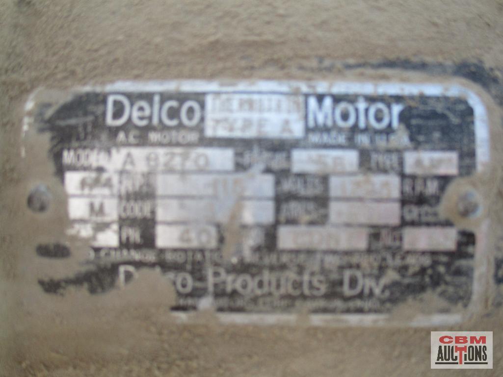 Squirrel Fan w/ Delco Motor