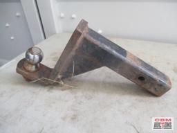 Drop Mount Receiver Hitch w/ 2" Ball *E3