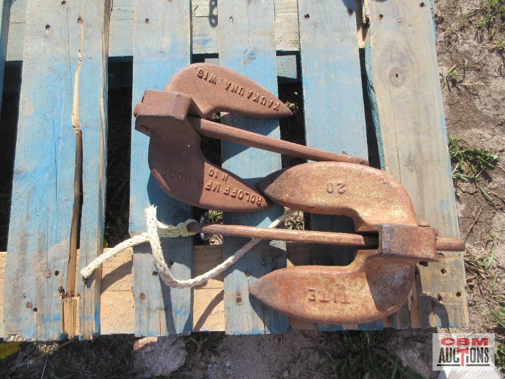 2 Boat Anchors