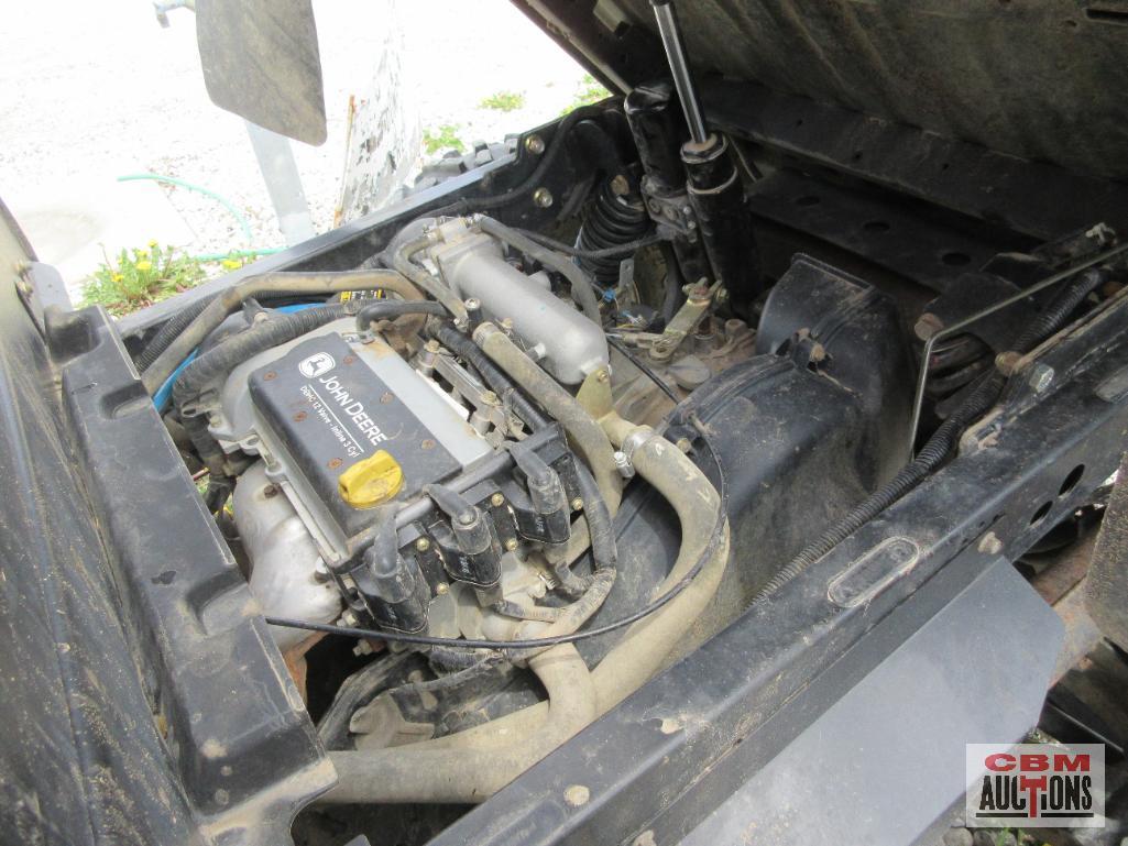 John Deere 825I XUV Gator, 4x4, 3 Cylinder, Gas, 5,389 Miles, 1,924 Hrs, Cab Only, Power Dump, Turn